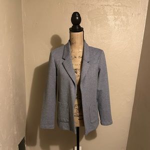 Maurice’s blue open front blazer.